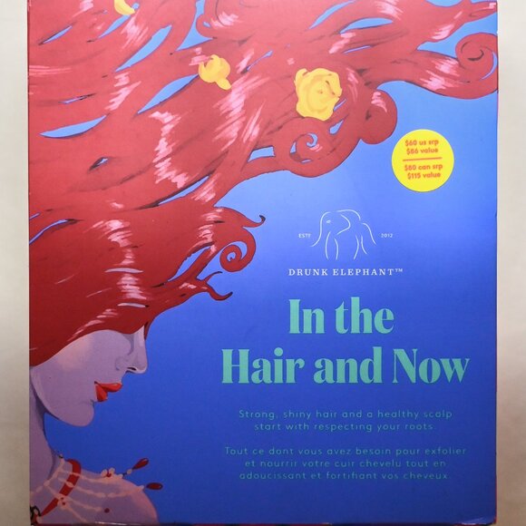 NEW DRUNK ELEPHANT Full Size Cocomino Shampoo, Conditioner, Happi Scalp Scrub - Picture 2 of 4